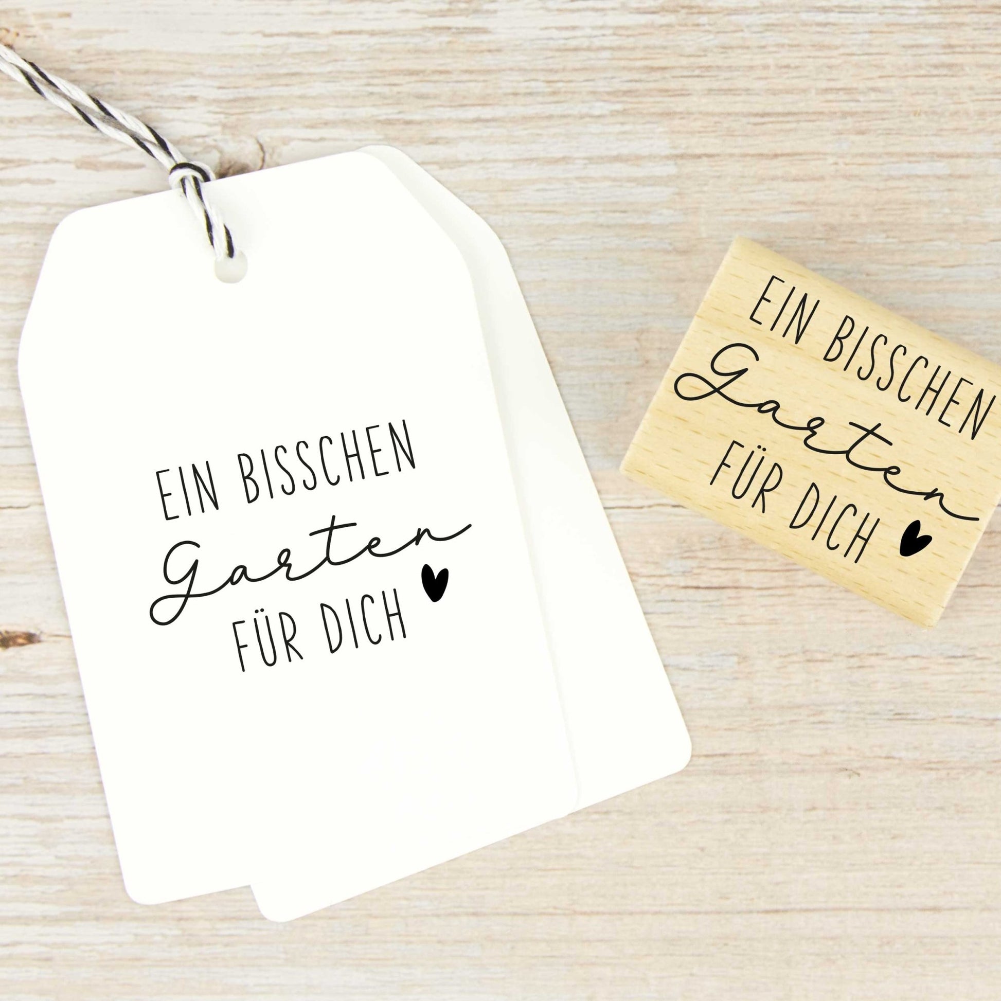 Stempel "Ein bisschen Garten für Dich" - IN LOVE WITH PAPER