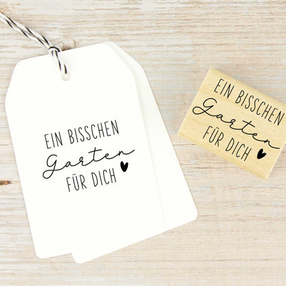 Stempel "Ein bisschen Garten für Dich" - IN LOVE WITH PAPER