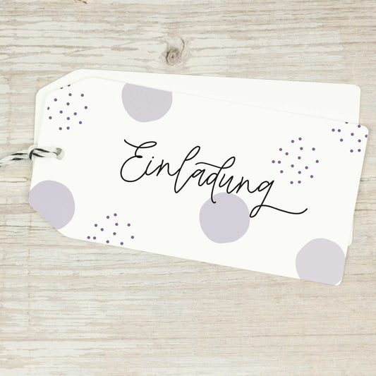 Stempel Einladung (Mix'n Match) - IN LOVE WITH PAPER