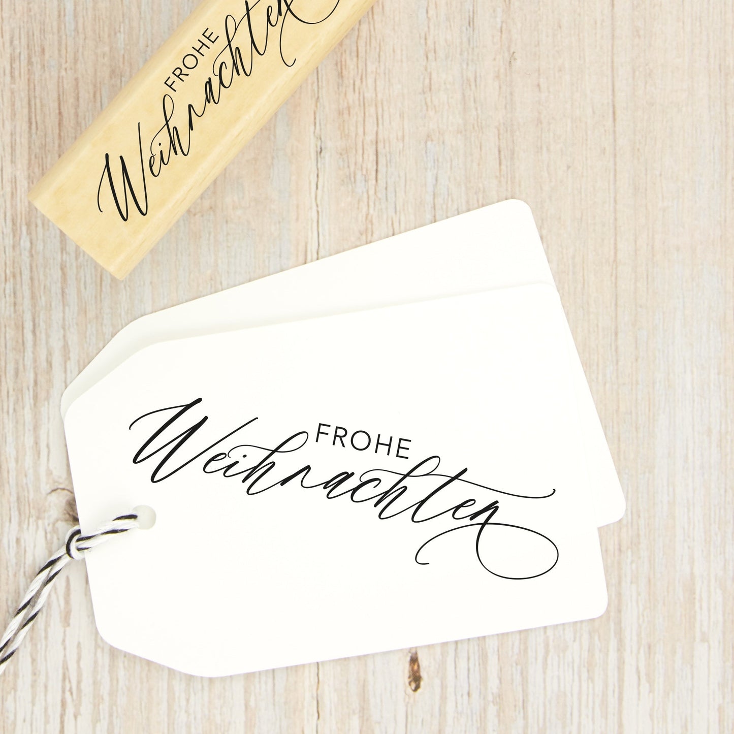 Stempel "Frohe Weihnachten" - IN LOVE WITH PAPER