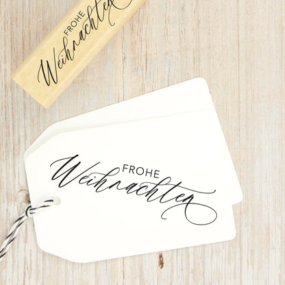 Stempel "Frohe Weihnachten" - IN LOVE WITH PAPER