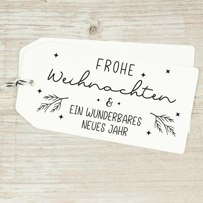 Stempel "Frohe Weihnachten & ein wunderbares neues Jahr" - IN LOVE WITH PAPER