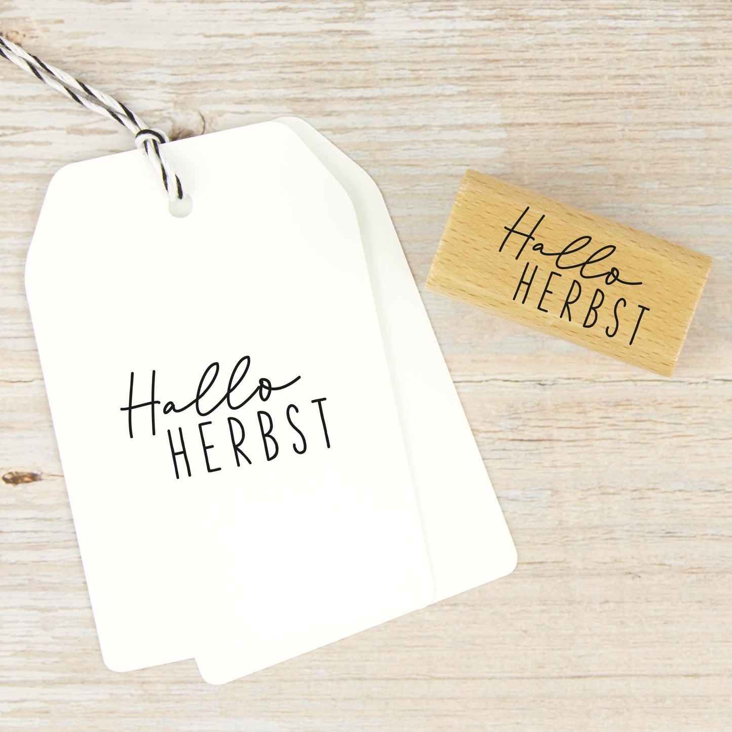 Stempel "Hallo Herbst" - IN LOVE WITH PAPER