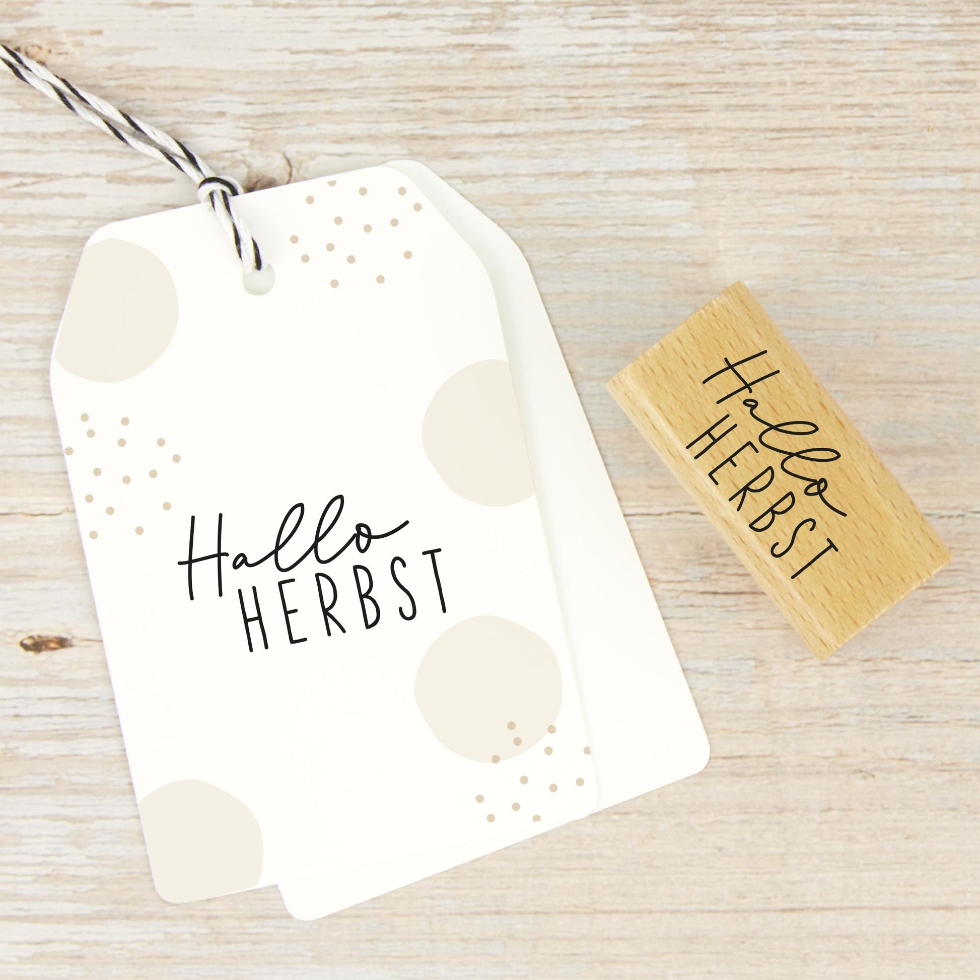 Stempel "Hallo Herbst" - IN LOVE WITH PAPER