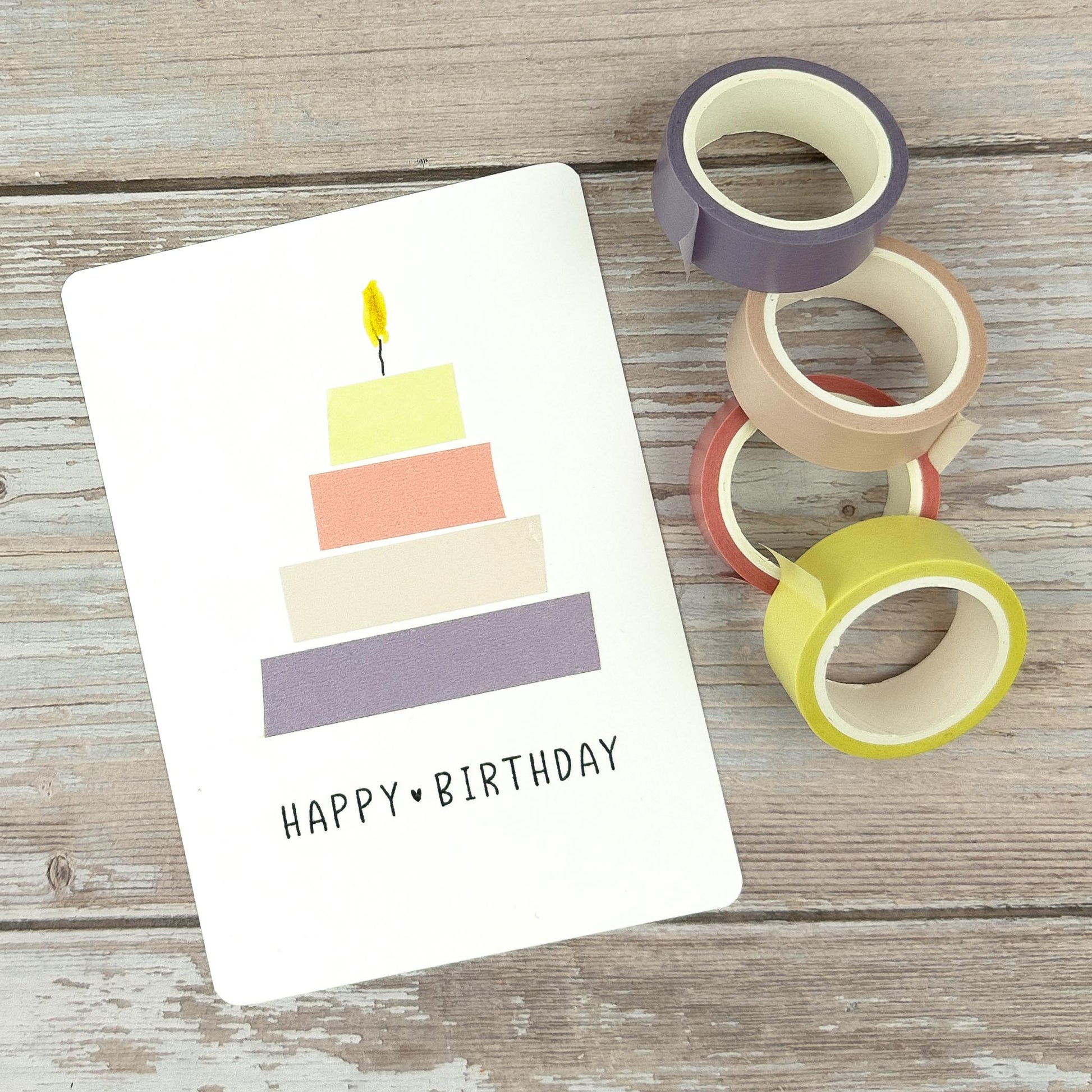 Stempel Happy Birthday - IN LOVE WITH PAPER