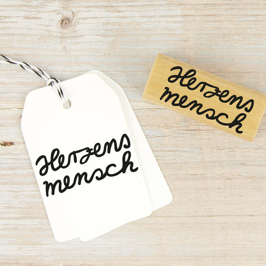 Stempel "Herzensmensch" - IN LOVE WITH PAPER