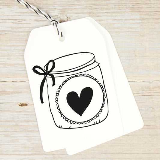Stempel Herzglas - IN LOVE WITH PAPER