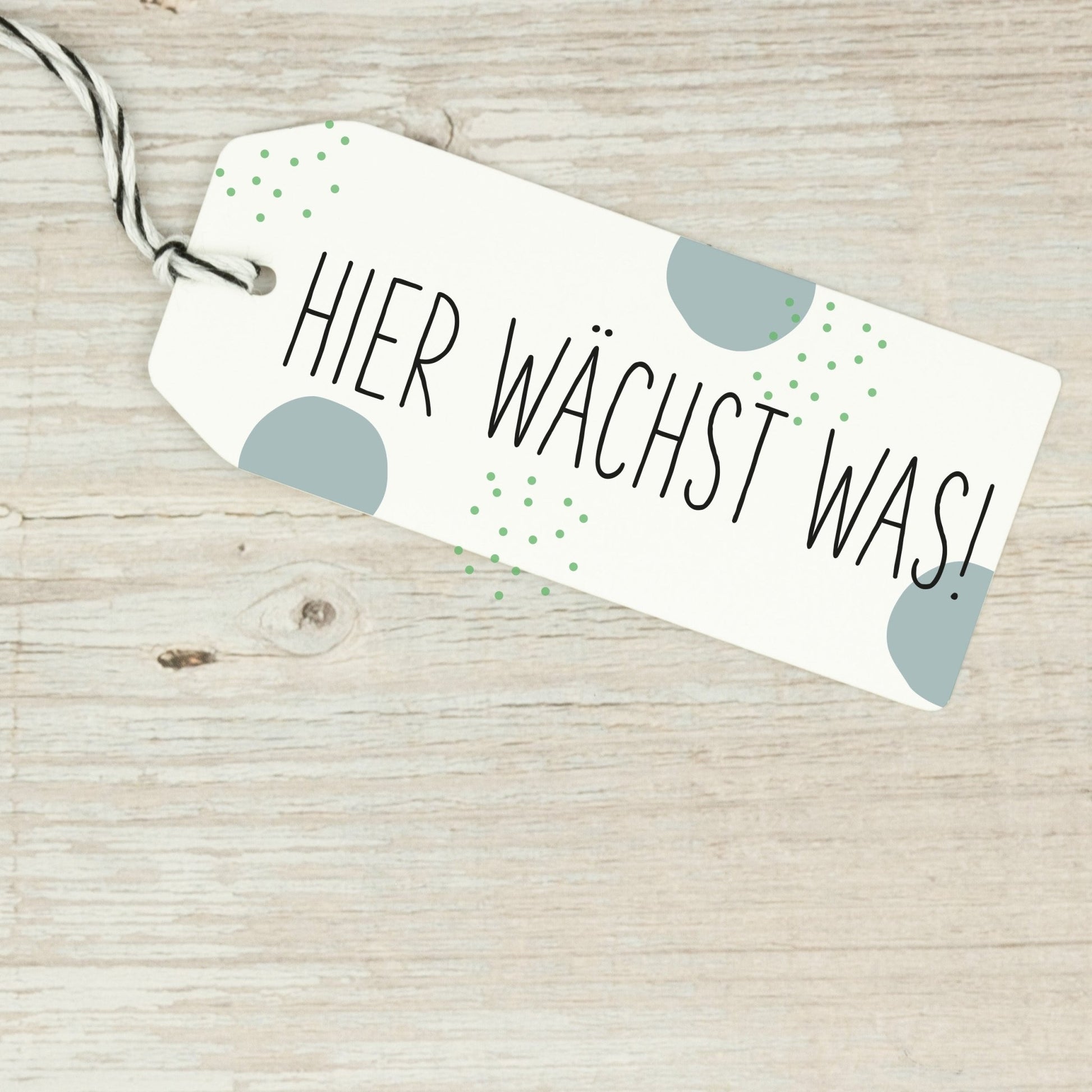 Stempel "Hier wächst was!" - IN LOVE WITH PAPER