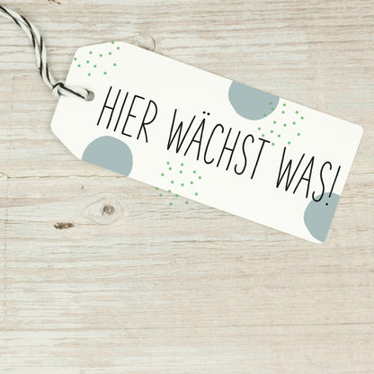 Stempel "Hier wächst was!" - IN LOVE WITH PAPER