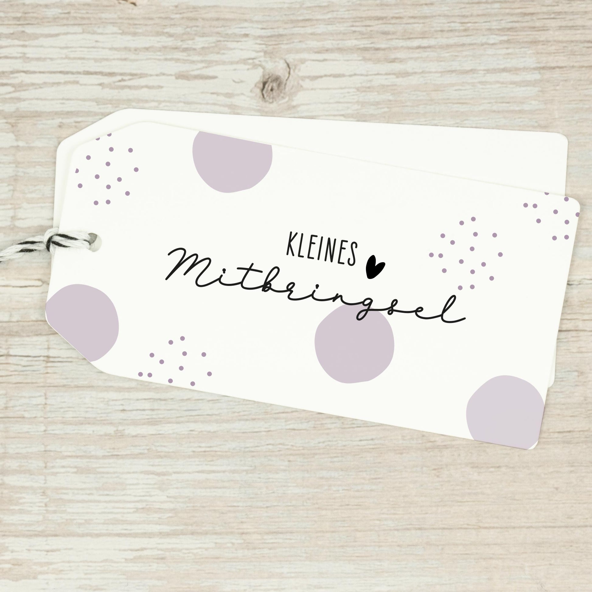 Stempel "Kleines Mitbringsel" (in zwei Größen) - IN LOVE WITH PAPER