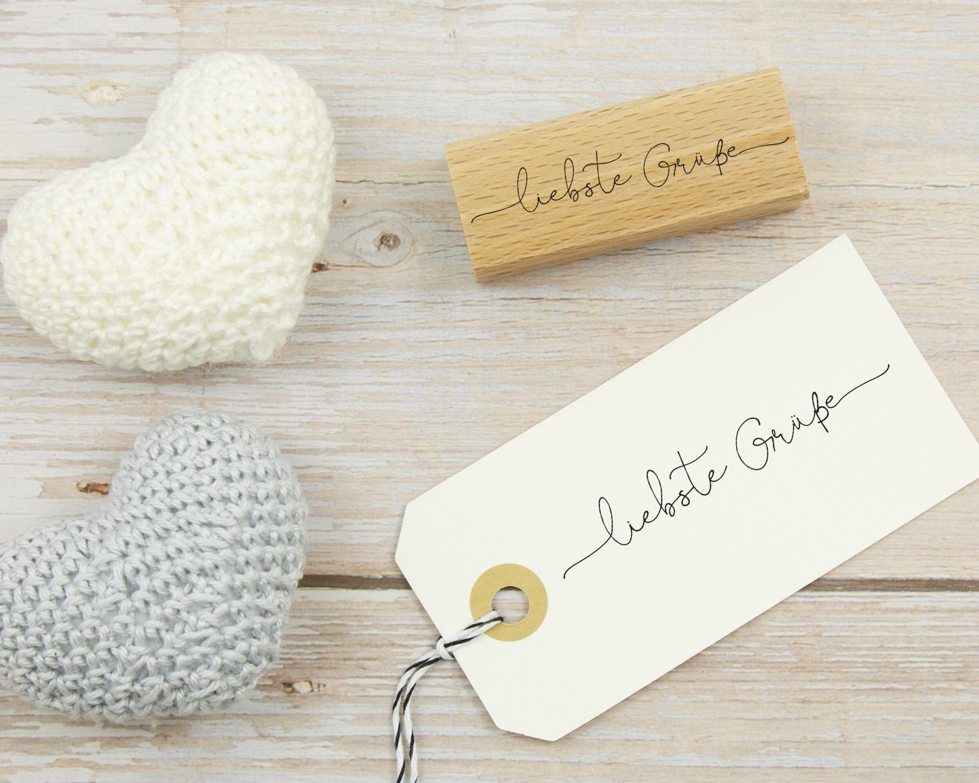 Stempel "Liebste Grüße" - IN LOVE WITH PAPER