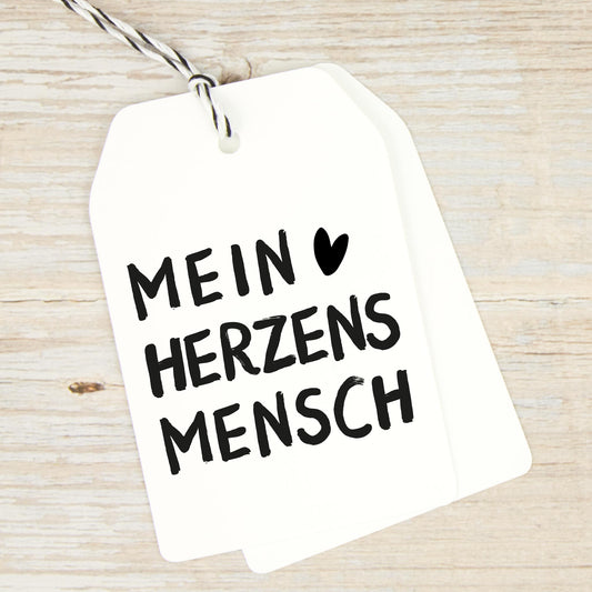 Stempel "Mein Herzensmensch" - IN LOVE WITH PAPER