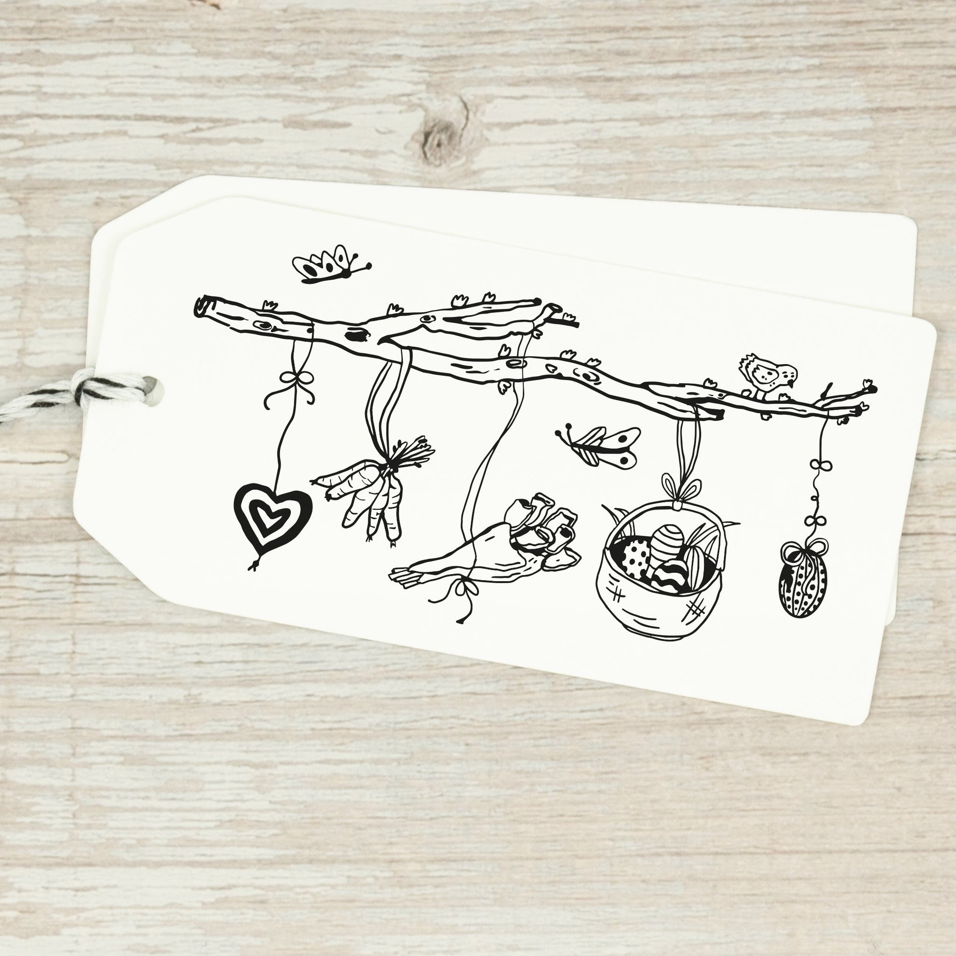 Stempel "Osterzweig"