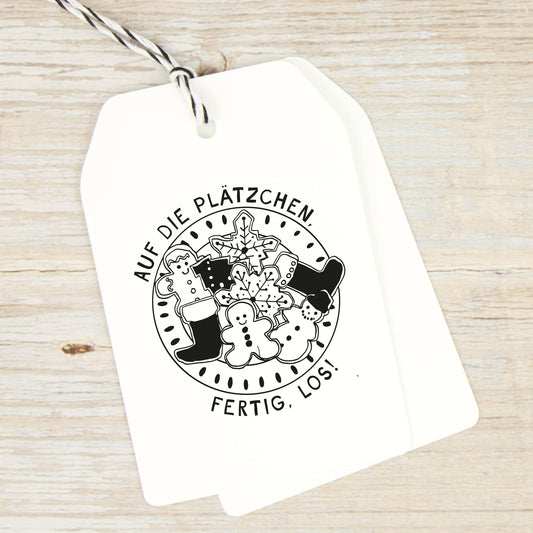 Stempel "Plätzchenteller" - IN LOVE WITH PAPER