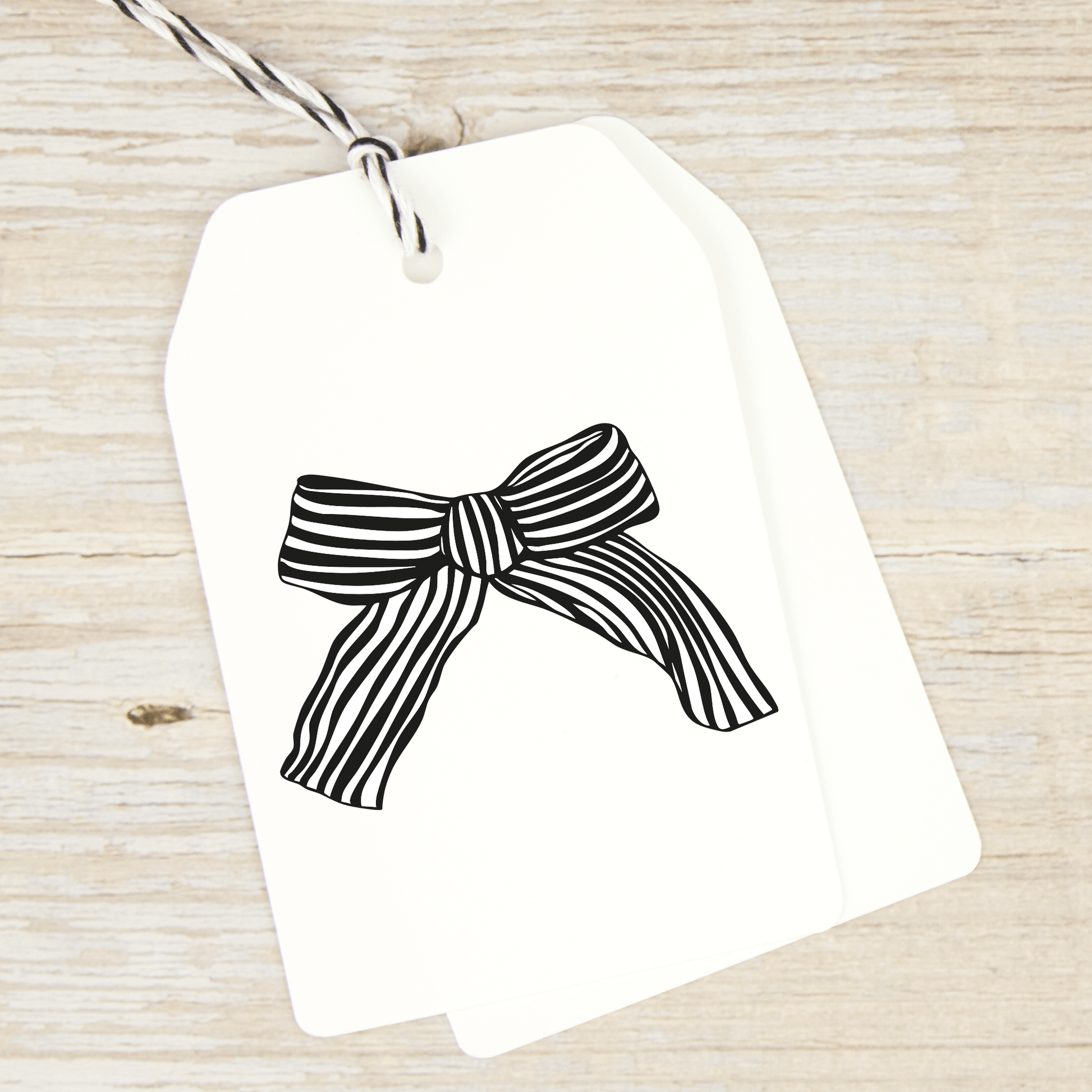 Stempel "Schleife" (zwei Größen) - IN LOVE WITH PAPER