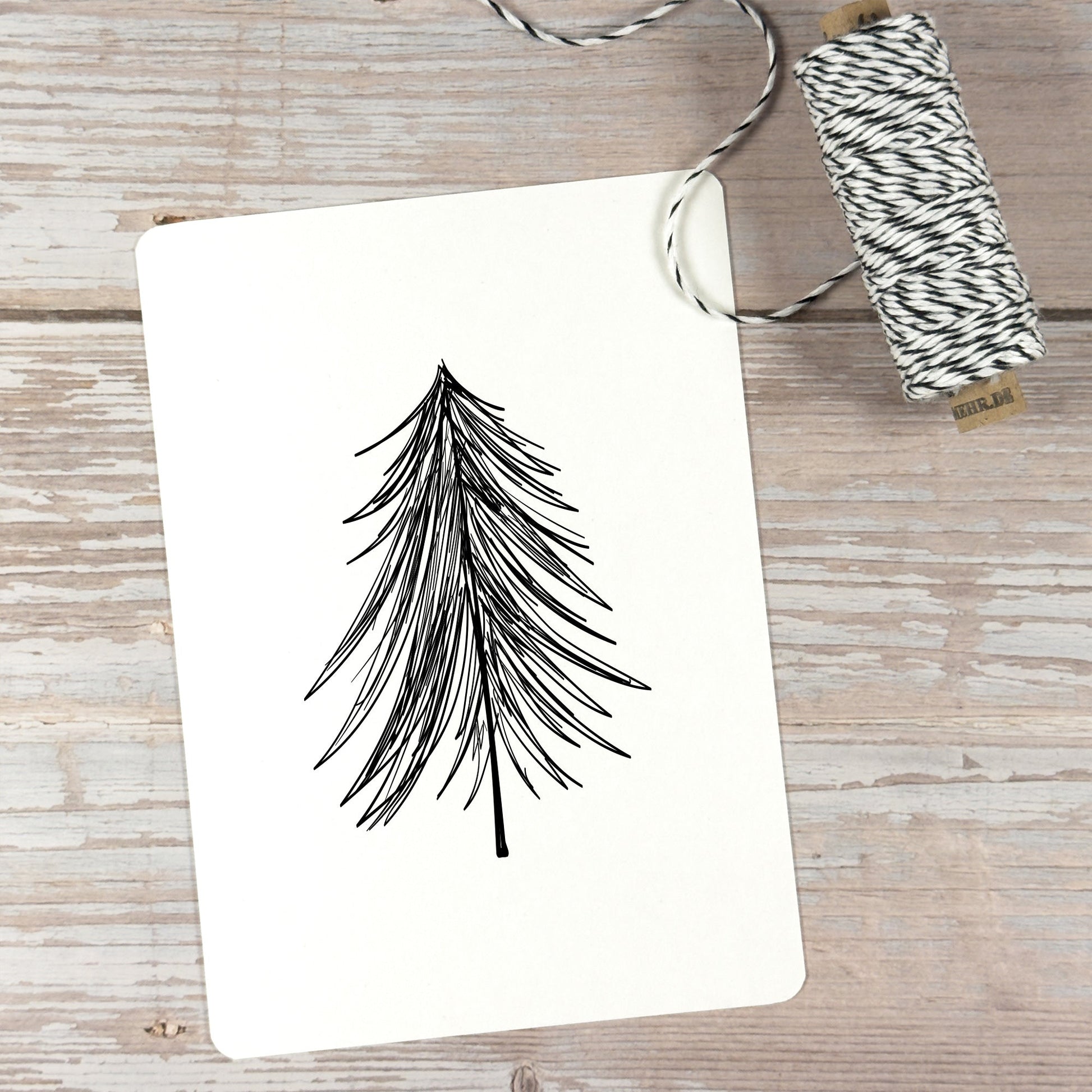 Stempel "Weihnachtsbaum" (extragroß) - IN LOVE WITH PAPER