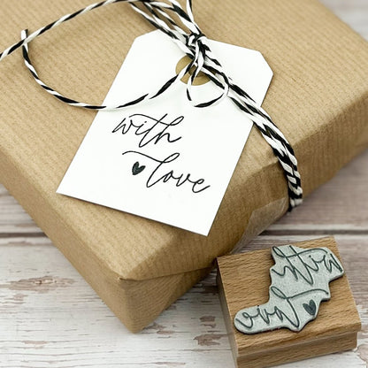 Stempel "with love" - IN LOVE WITH PAPER