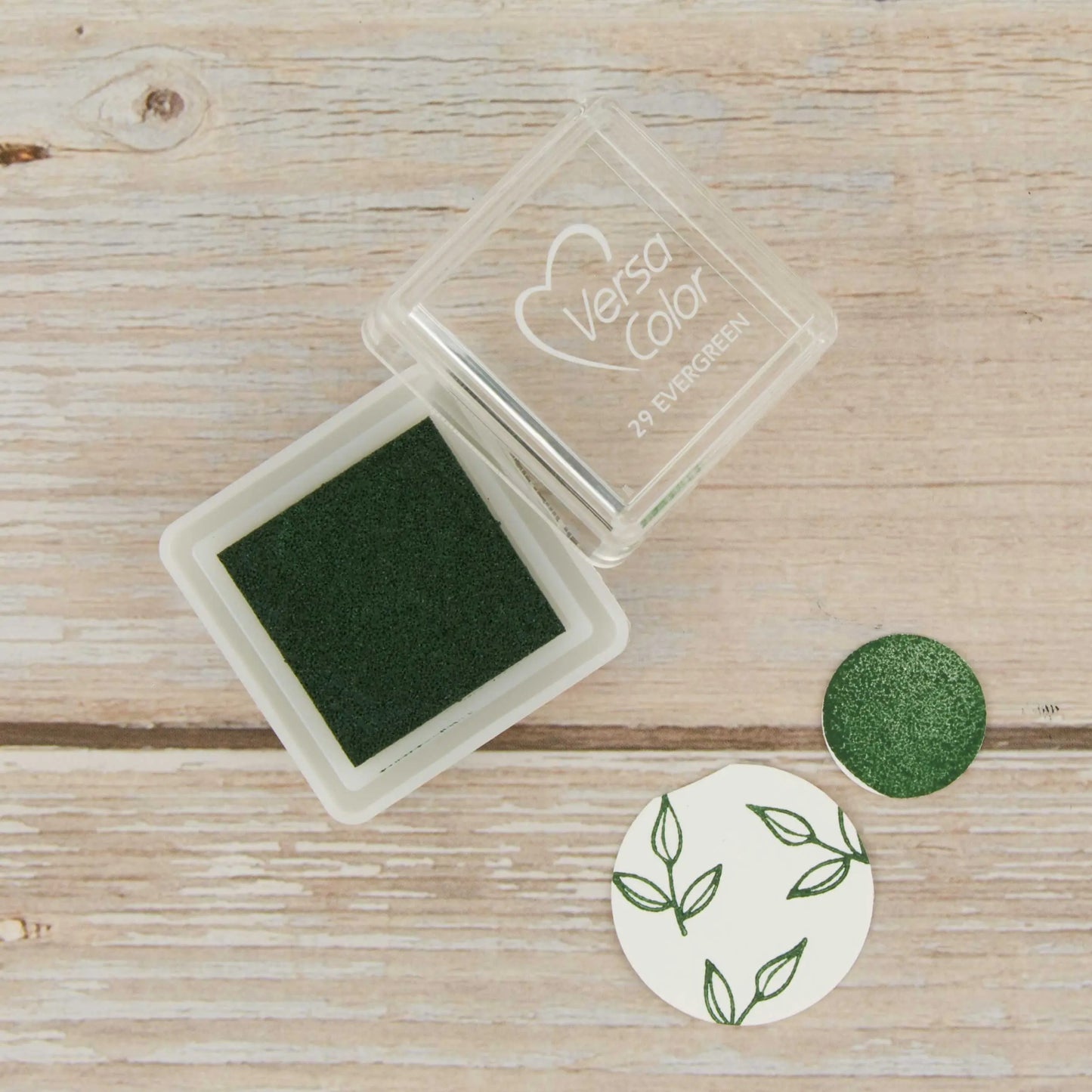 Ministempelkissen VersaColor in dungelgrün - Evergreen
