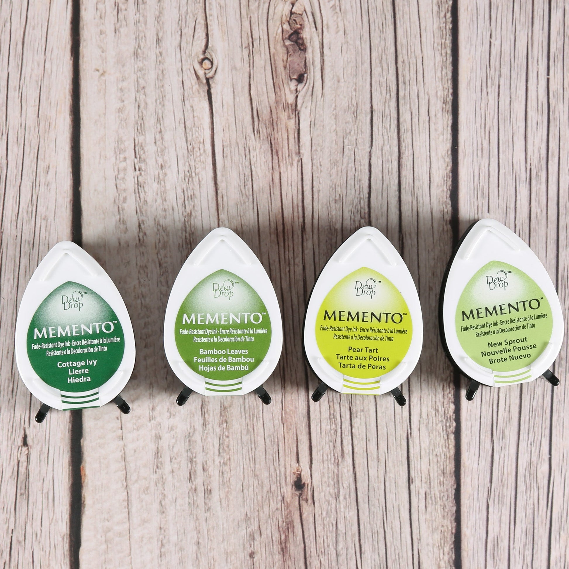 Stempelkissen-Set "Greenhouse" (4er-Set)