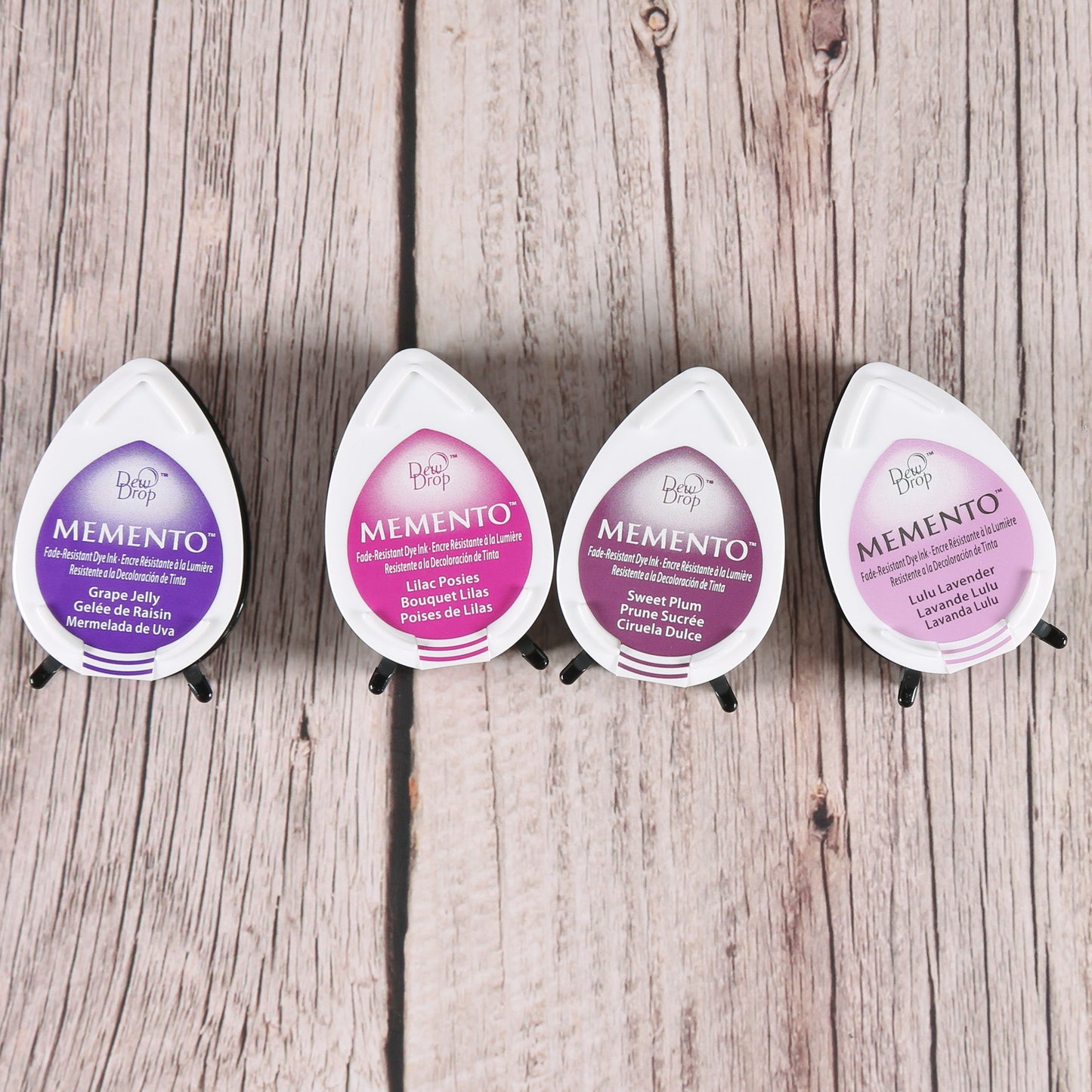 Stempelkissen-Set "Juicy Purples" (4er-Set)