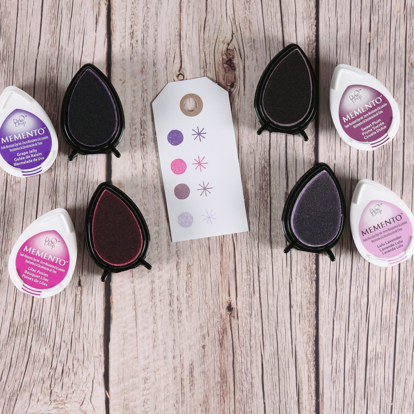 Stempelkissen-Set "Juicy Purples" (4er-Set)