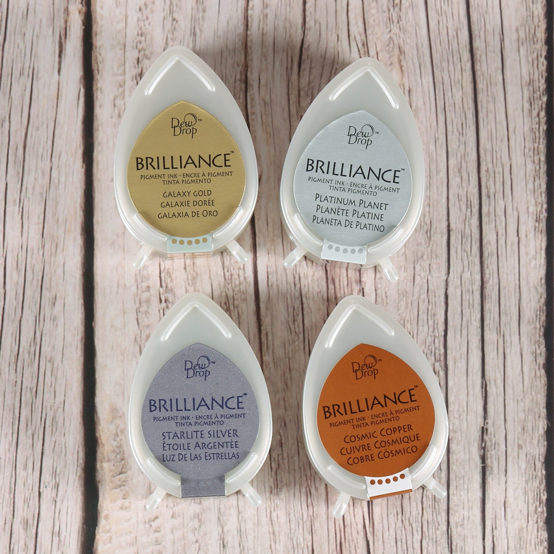 Stempelkissen-Set "Planetarium" (4er Set)