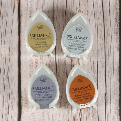 Stempelkissen-Set "Planetarium" (4er Set)