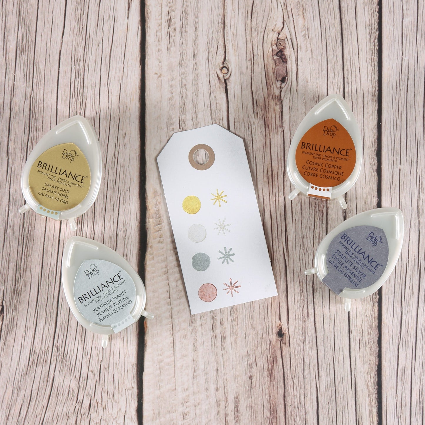 Stempelkissen-Set "Planetarium" (4er Set)