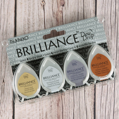 Stempelkissen-Set "Planetarium" (4er Set)