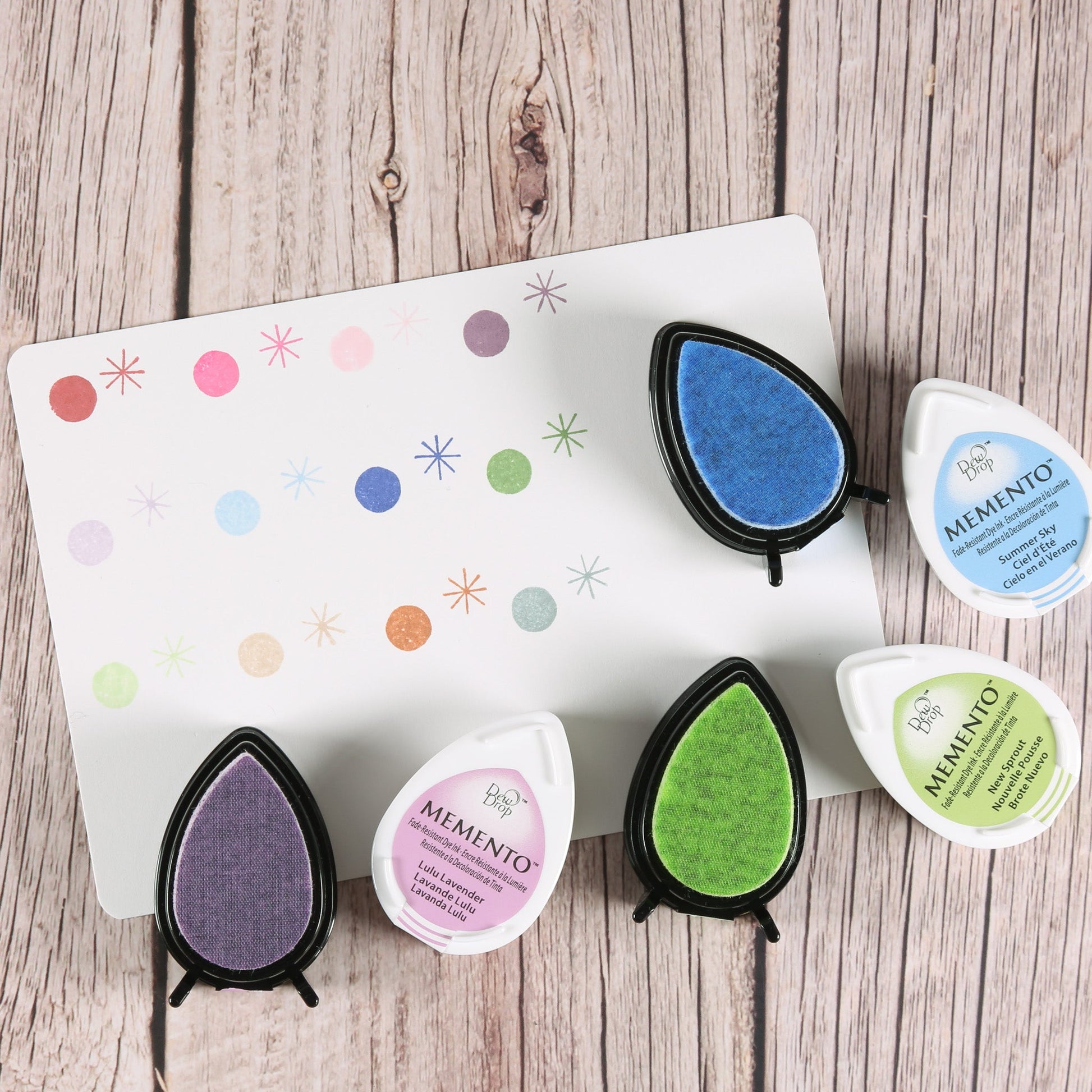 Stempelkissen-Set "Sorbet Scoops" (12er-Set)