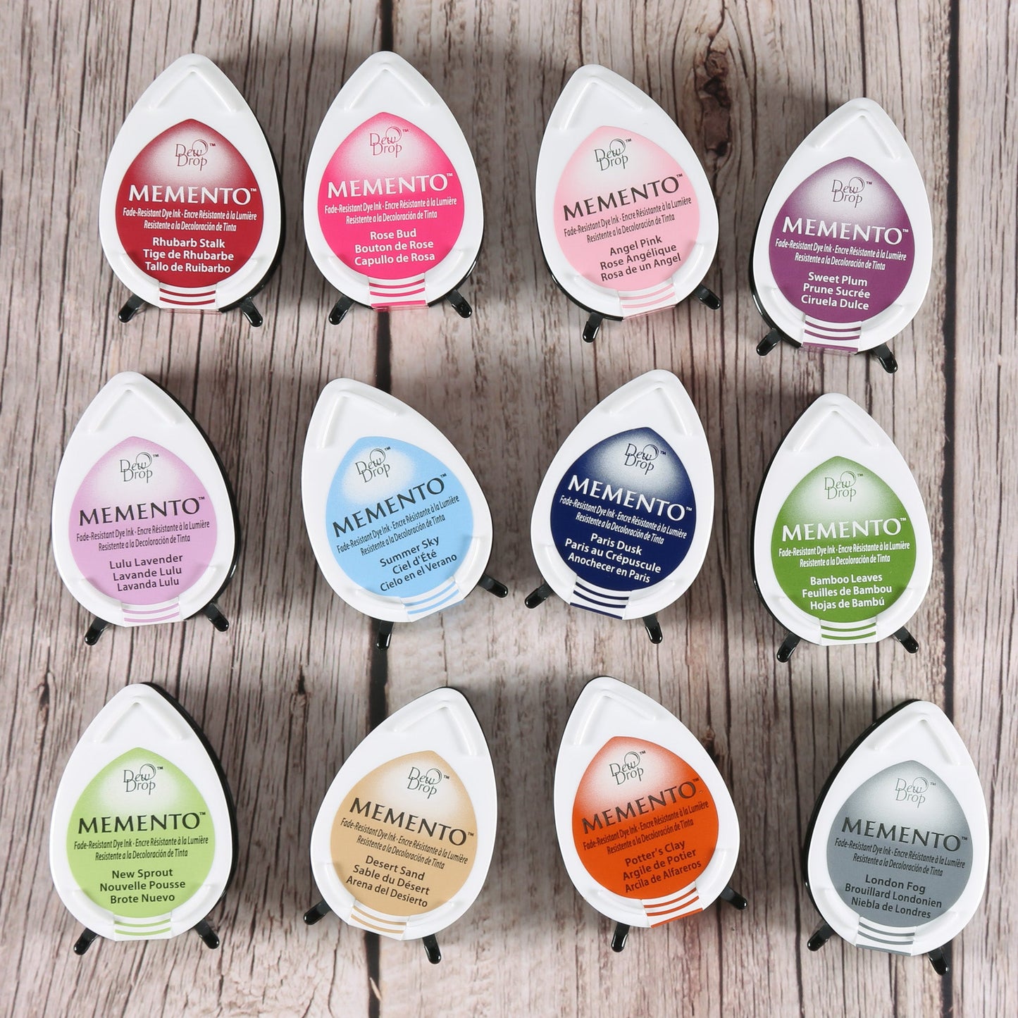 Stempelkissen-Set "Sorbet Scoops" (12er-Set)