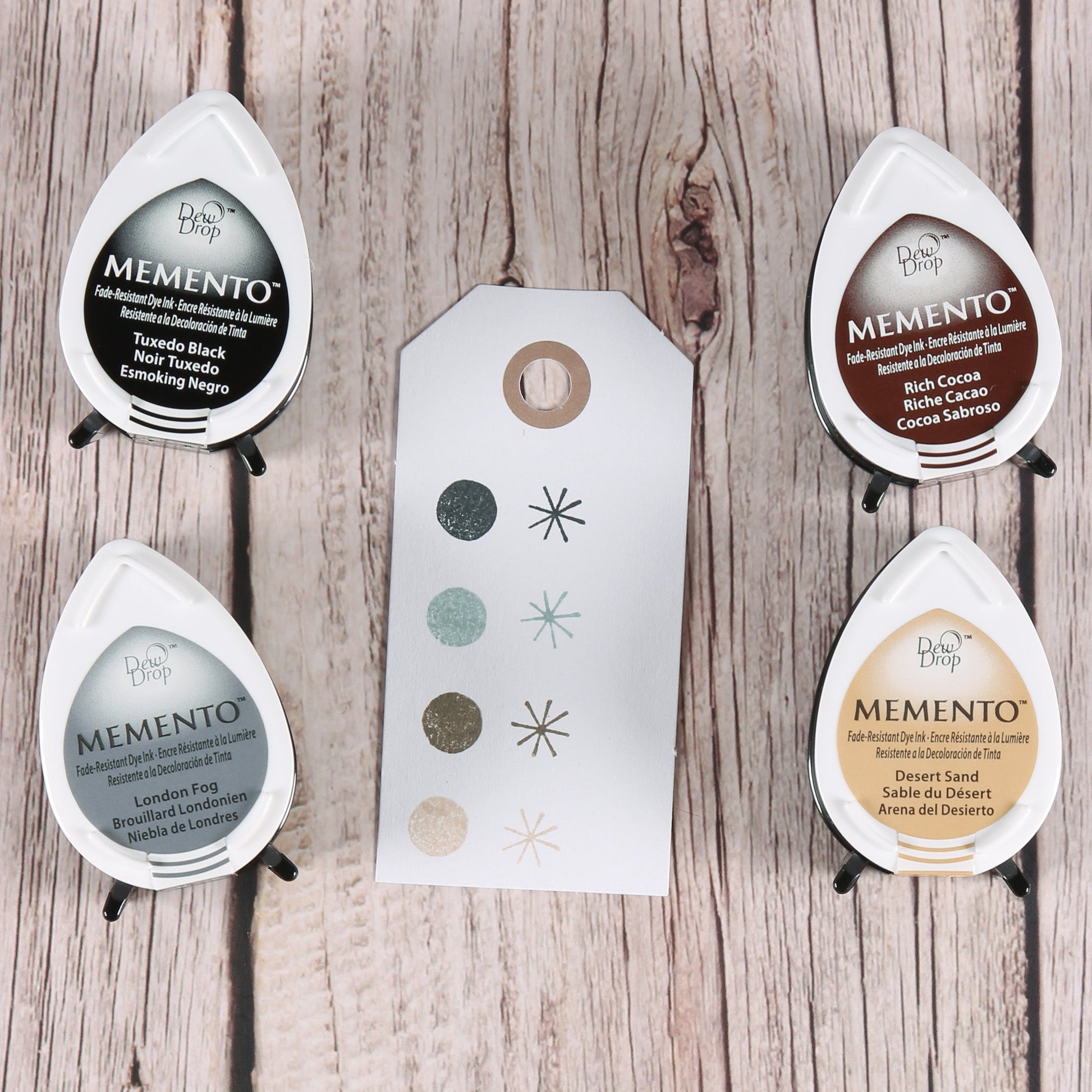 Stempelkissen-Set "Stone Mountain" (4er-Set)