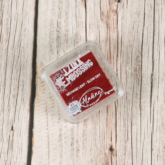 Stempelkissen tiefrot// Pigment Ink Pad Aladine iZink "Ruddle"