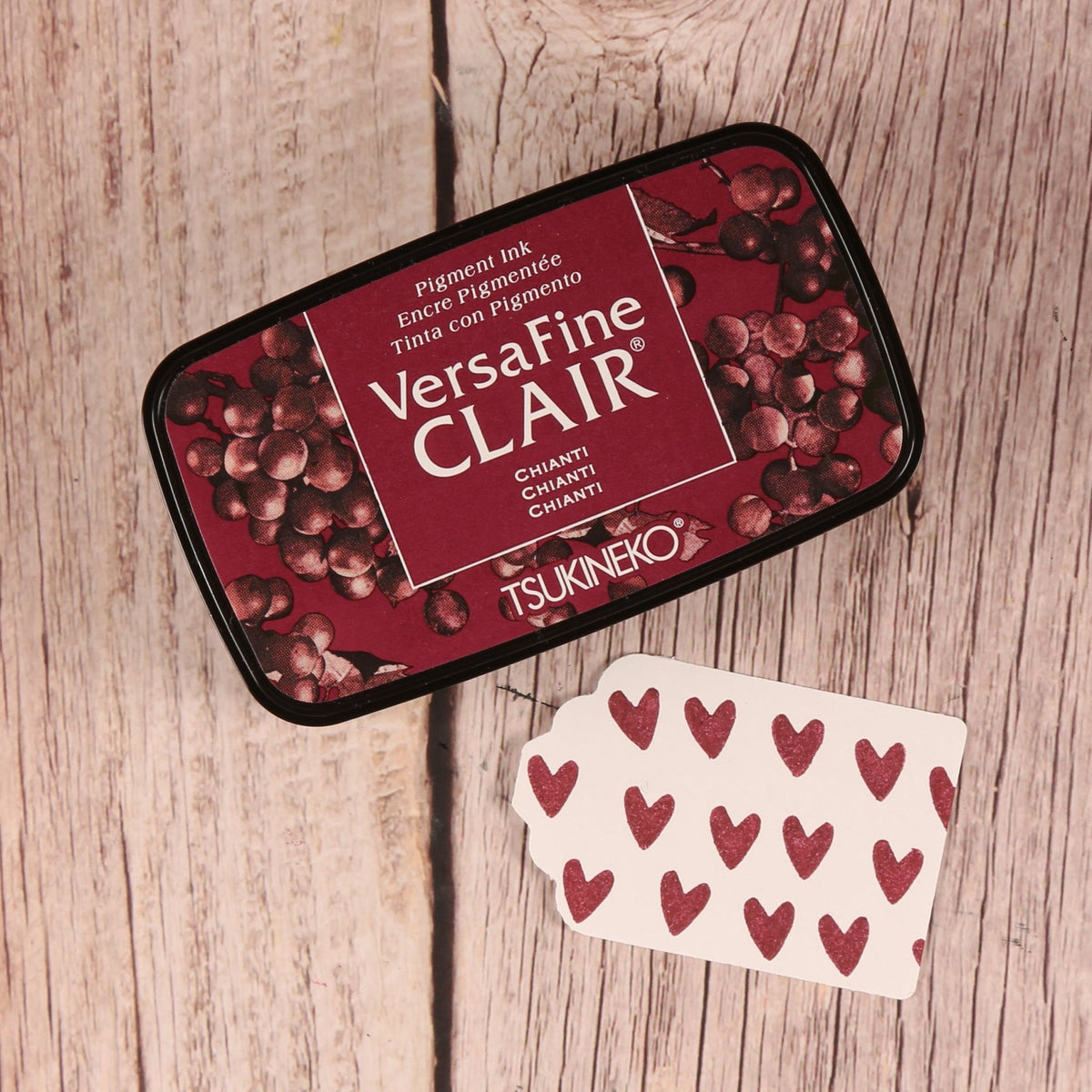 Stempelkissen VersaFine Clair Chianti (dunkelrot) - IN LOVE WITH PAPER