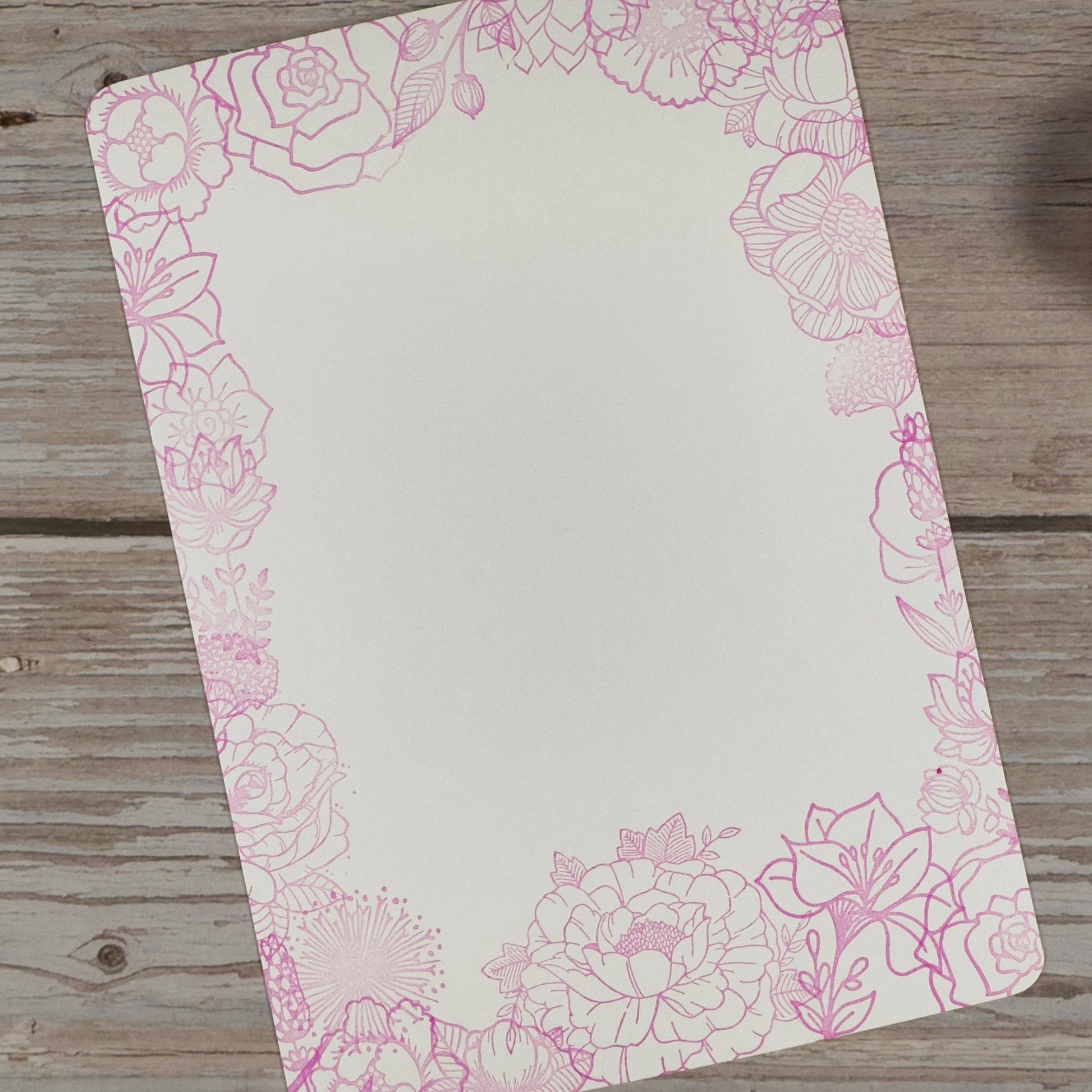 Stempelset "Fleurs" (Blumen - Set / 32 teilig) - IN LOVE WITH PAPER