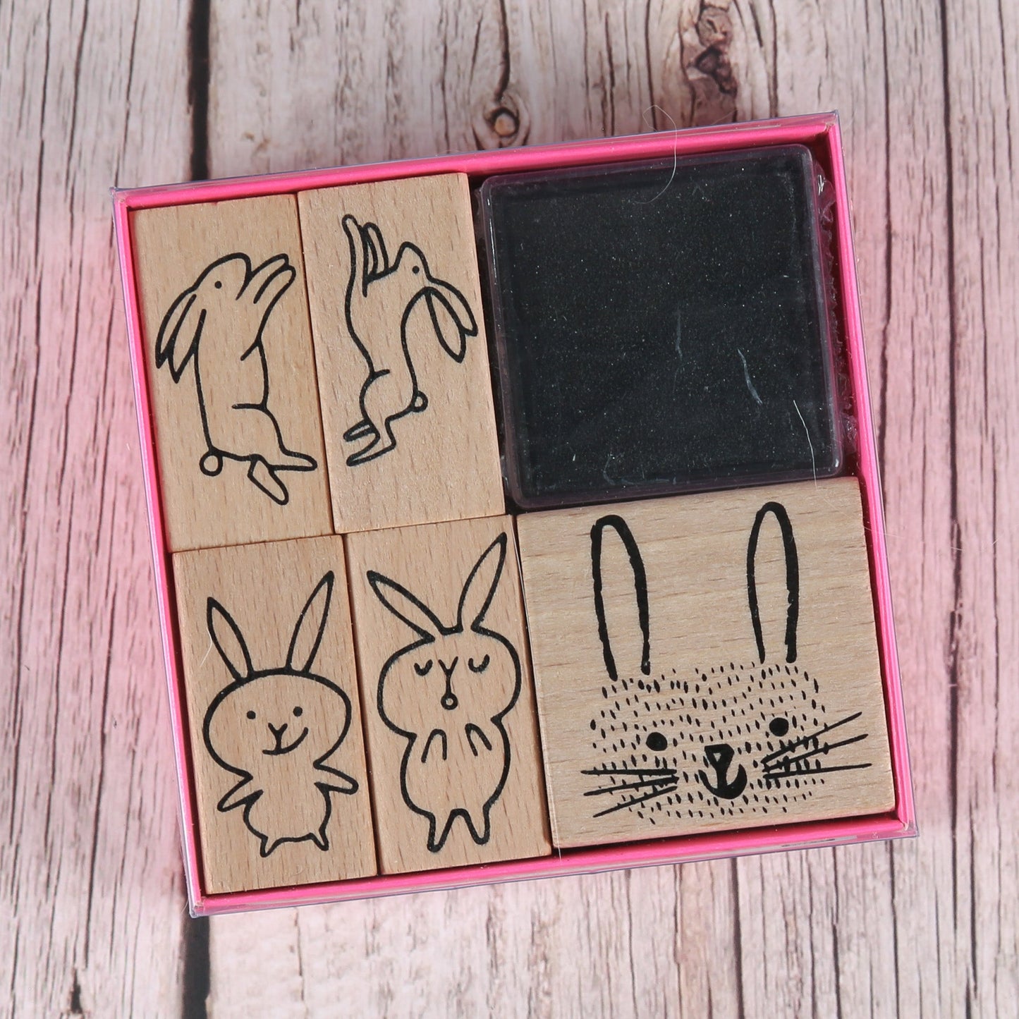 Stempelset "Freche Osterhasen"