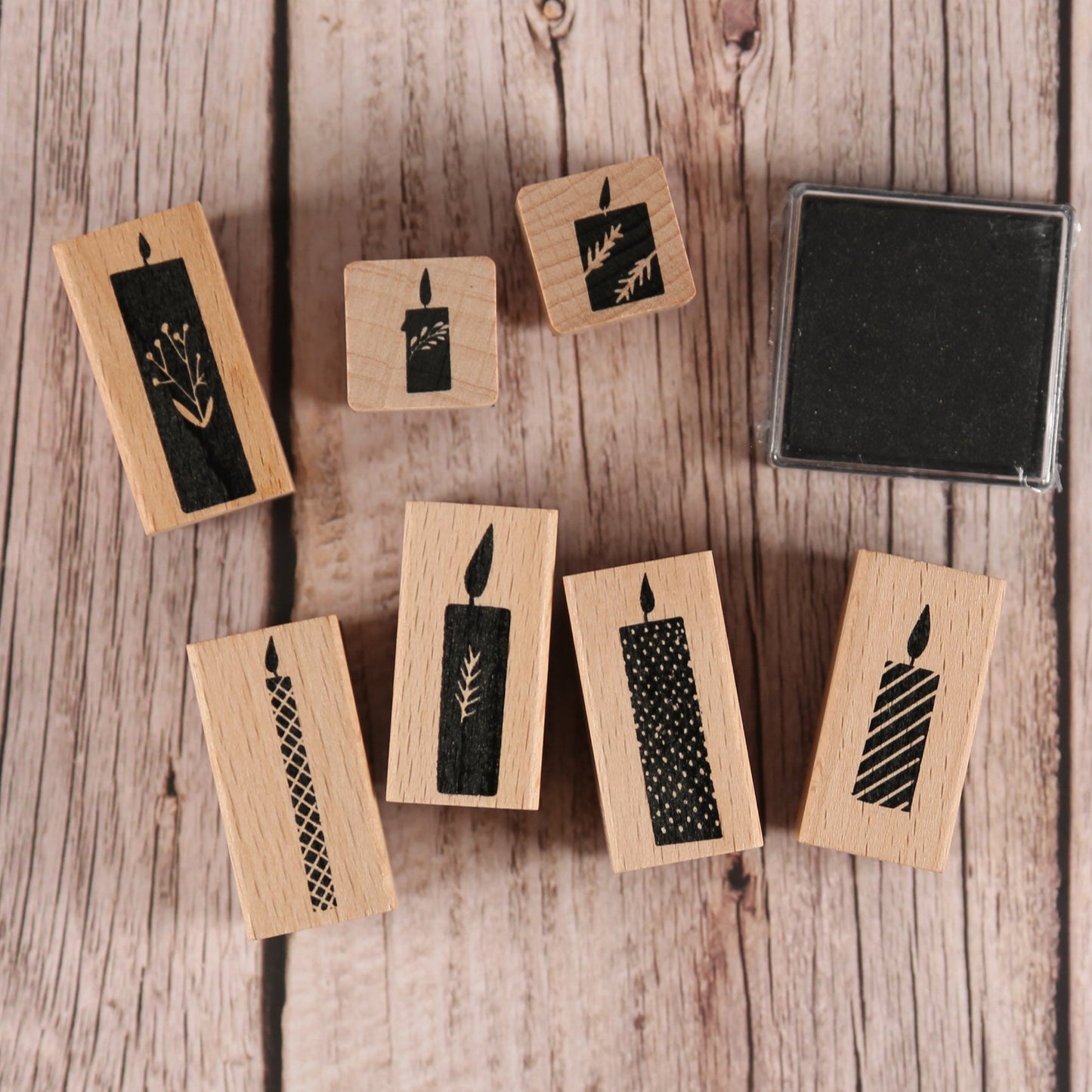 Stempelset „Nostalgic Christmas – Kerzen“ von Paper Poetry