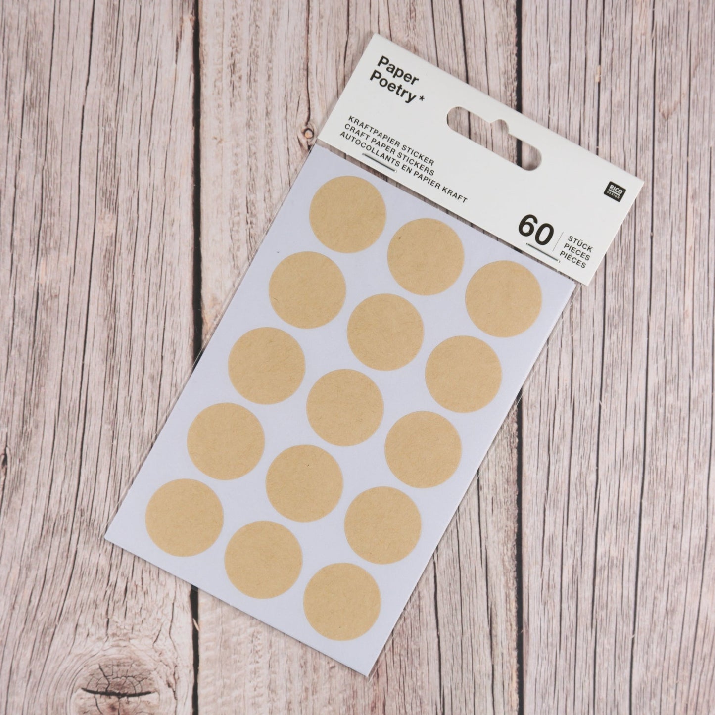Sticker Dots (Kraftpapier)
