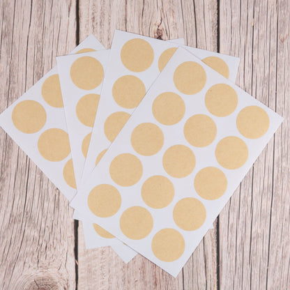 Sticker Dots (Kraftpapier)