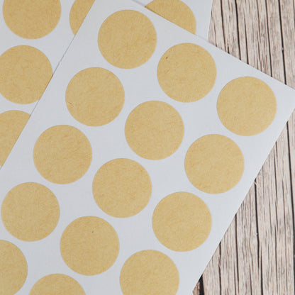 Sticker Dots (Kraftpapier)
