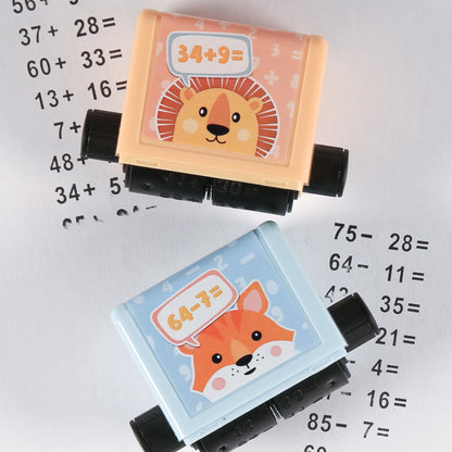 Rechenrally "Little Dots" Rollstempel
