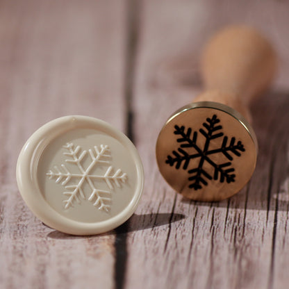 Siegelstempel "Schneeflocke"