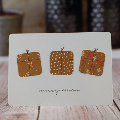 Weihnachtsstempel "Merry Xmas" - IN LOVE WITH PAPER