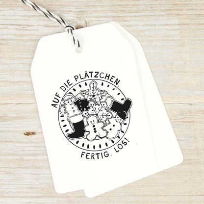 Stempel "Plätzchenteller"