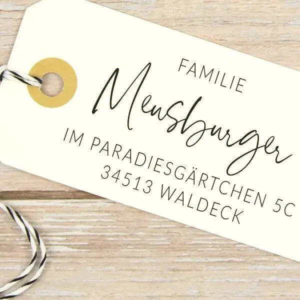 Individueller Stempel "Waldeck" - IN LOVE WITH PAPER