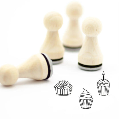 Ministempel-Set "Cupcake" - IN LOVE WITH PAPER