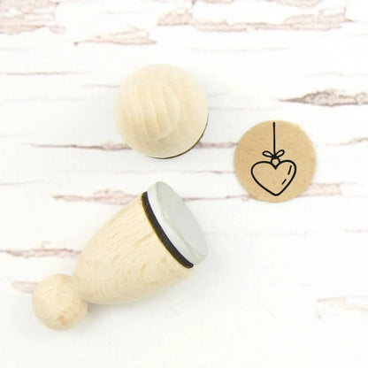 Ministempel Weihnachtsherz - IN LOVE WITH PAPER