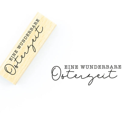 Osterstempel "Eine wunderbare Osterzeit" - IN LOVE WITH PAPER