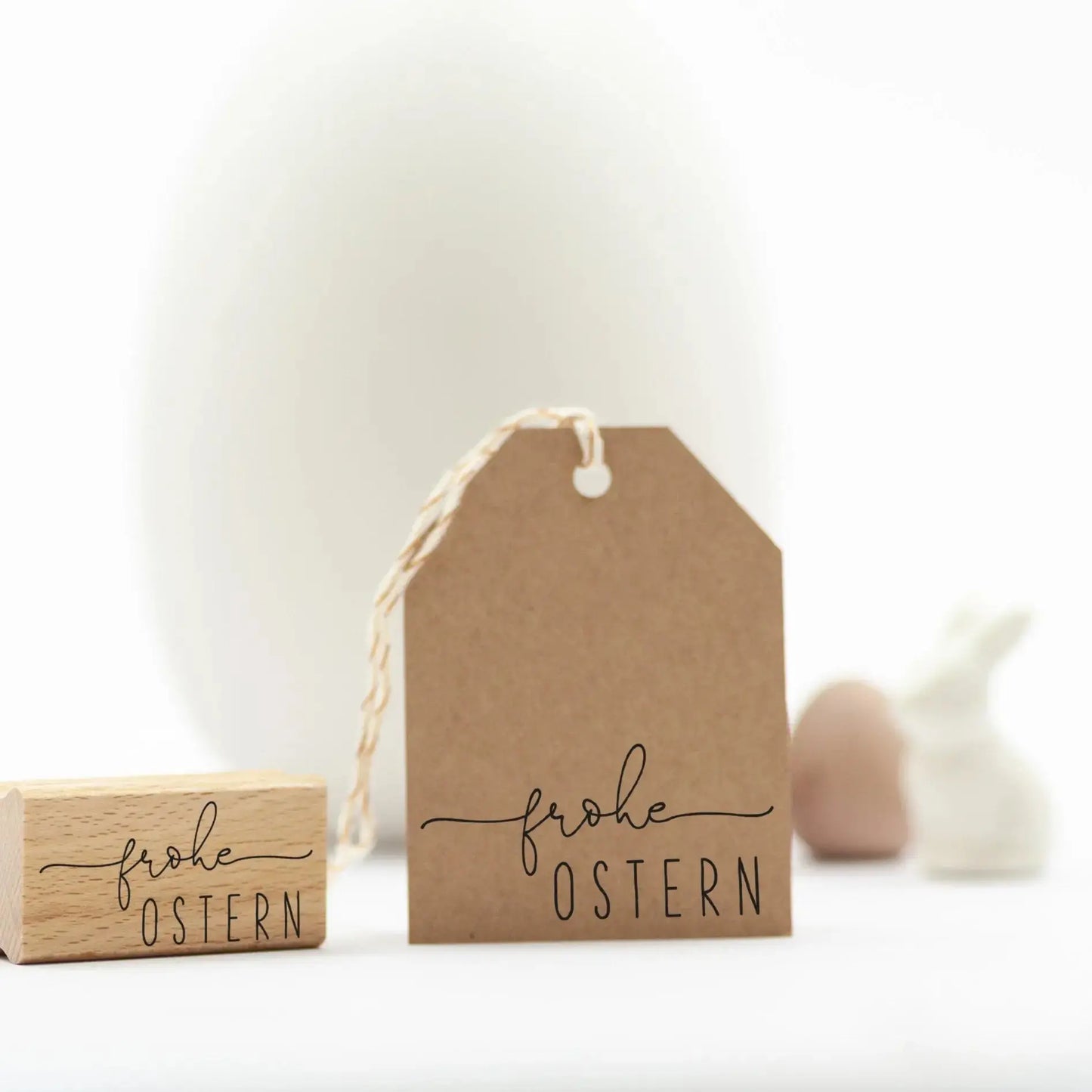 Osterstempel "frohe OSTERN" - IN LOVE WITH PAPER