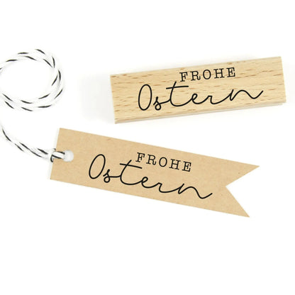 Osterstempel "Frohe Ostern" - IN LOVE WITH PAPER